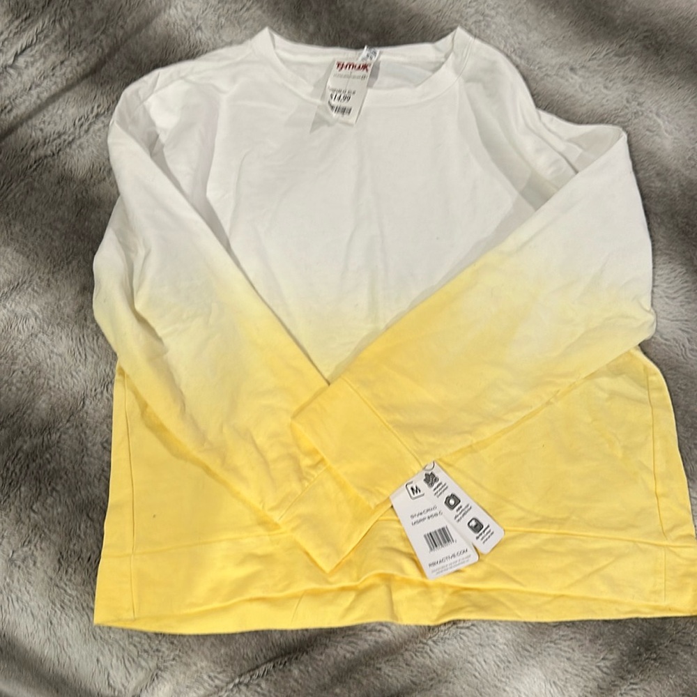 White/ yellow top